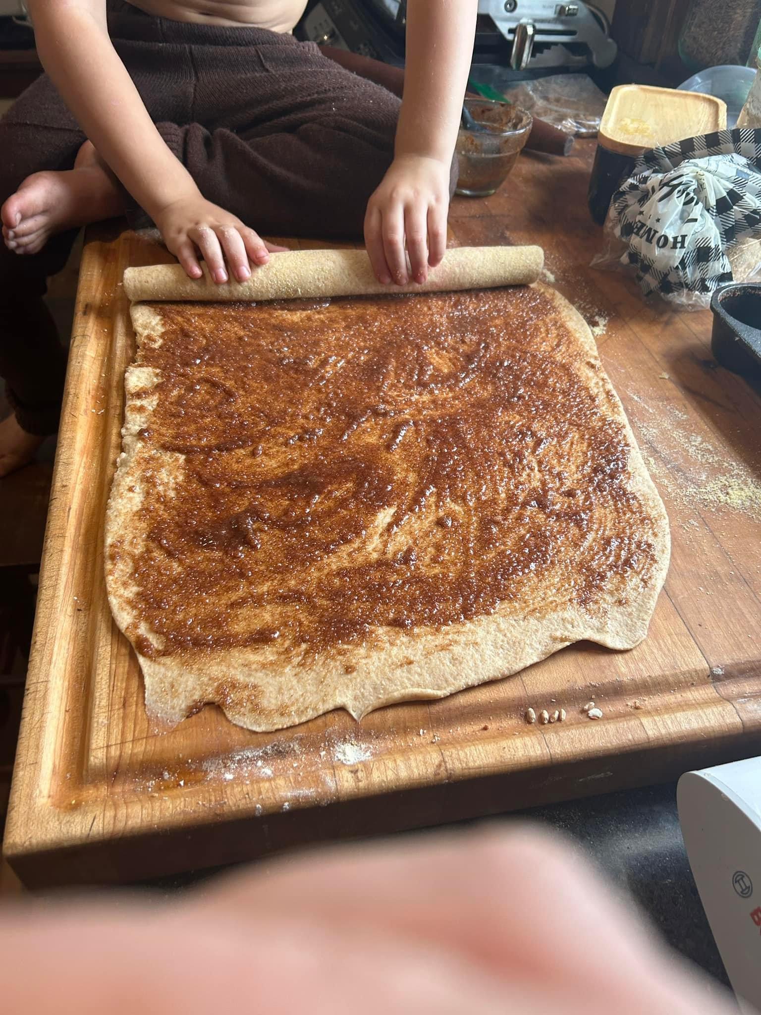 Irresistibly Soft and Fluffy Cinnamon Rolls: Quick Yudane Method with Fresh Milled Flour