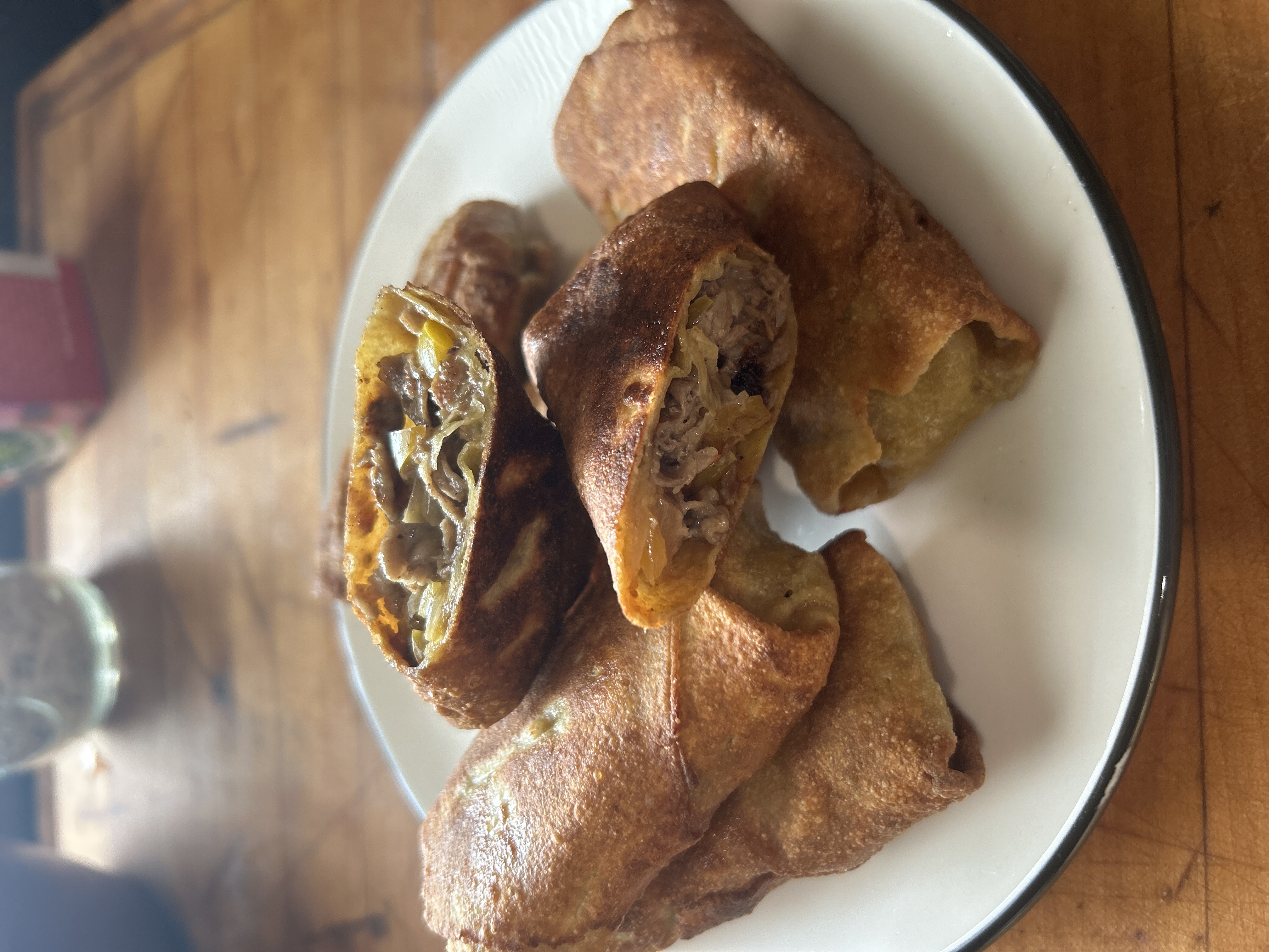 Fresh Milled Flour Philly Cheesesteak Egg Rolls: A Fun Twist on Two Classics