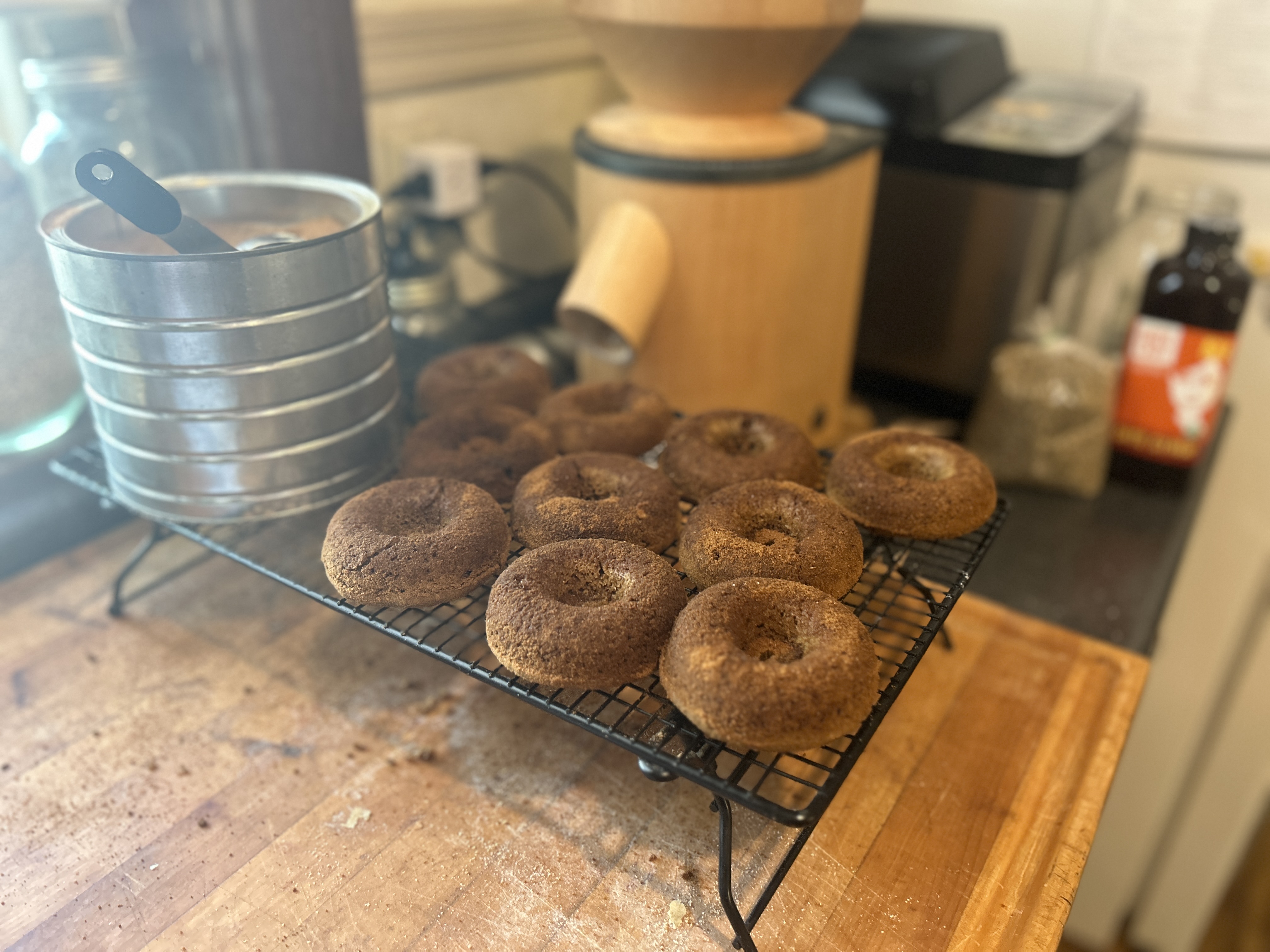 Naturally Sweet Apple Cider Donuts