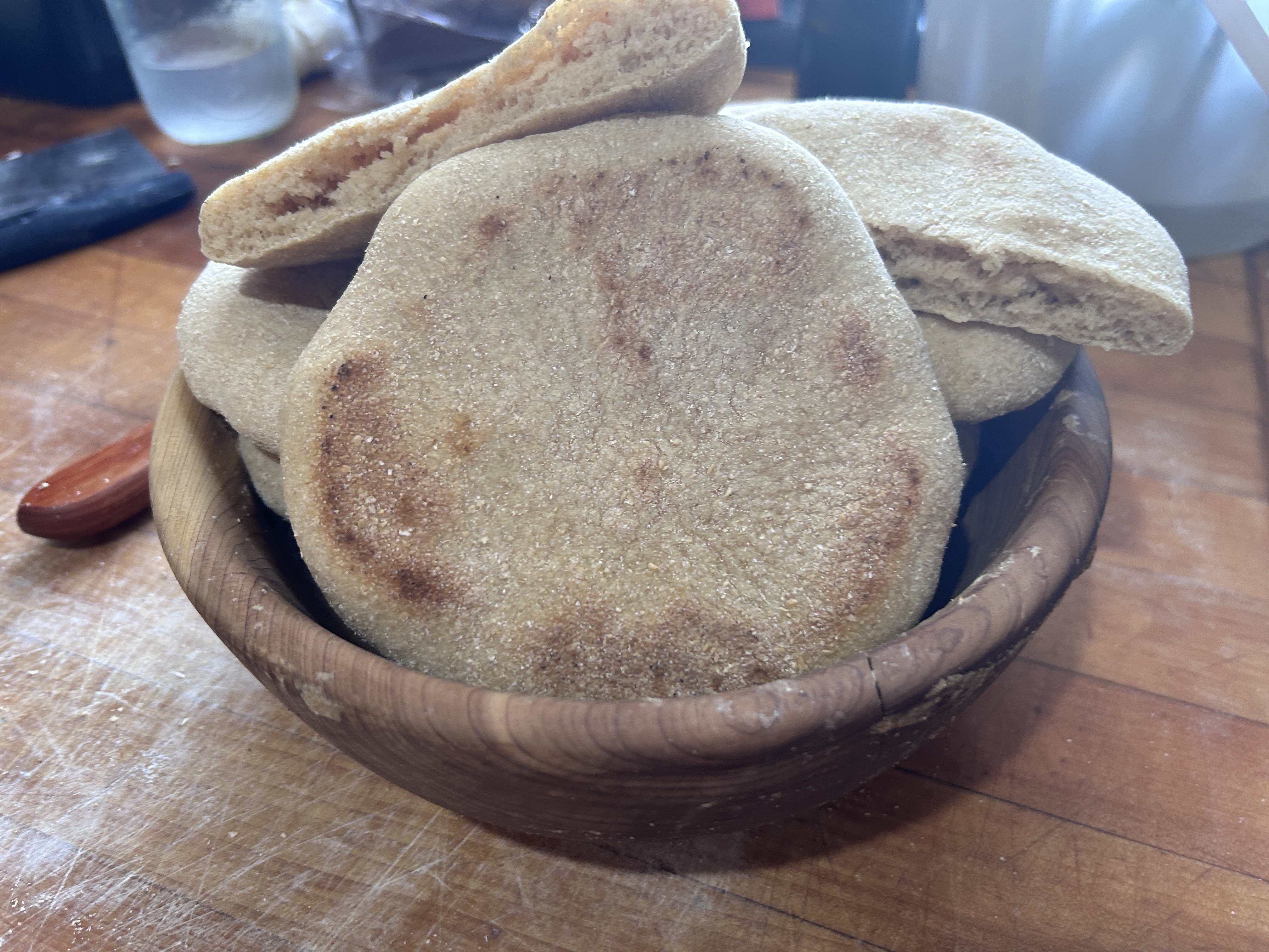 Fresh Milled Pita Bread