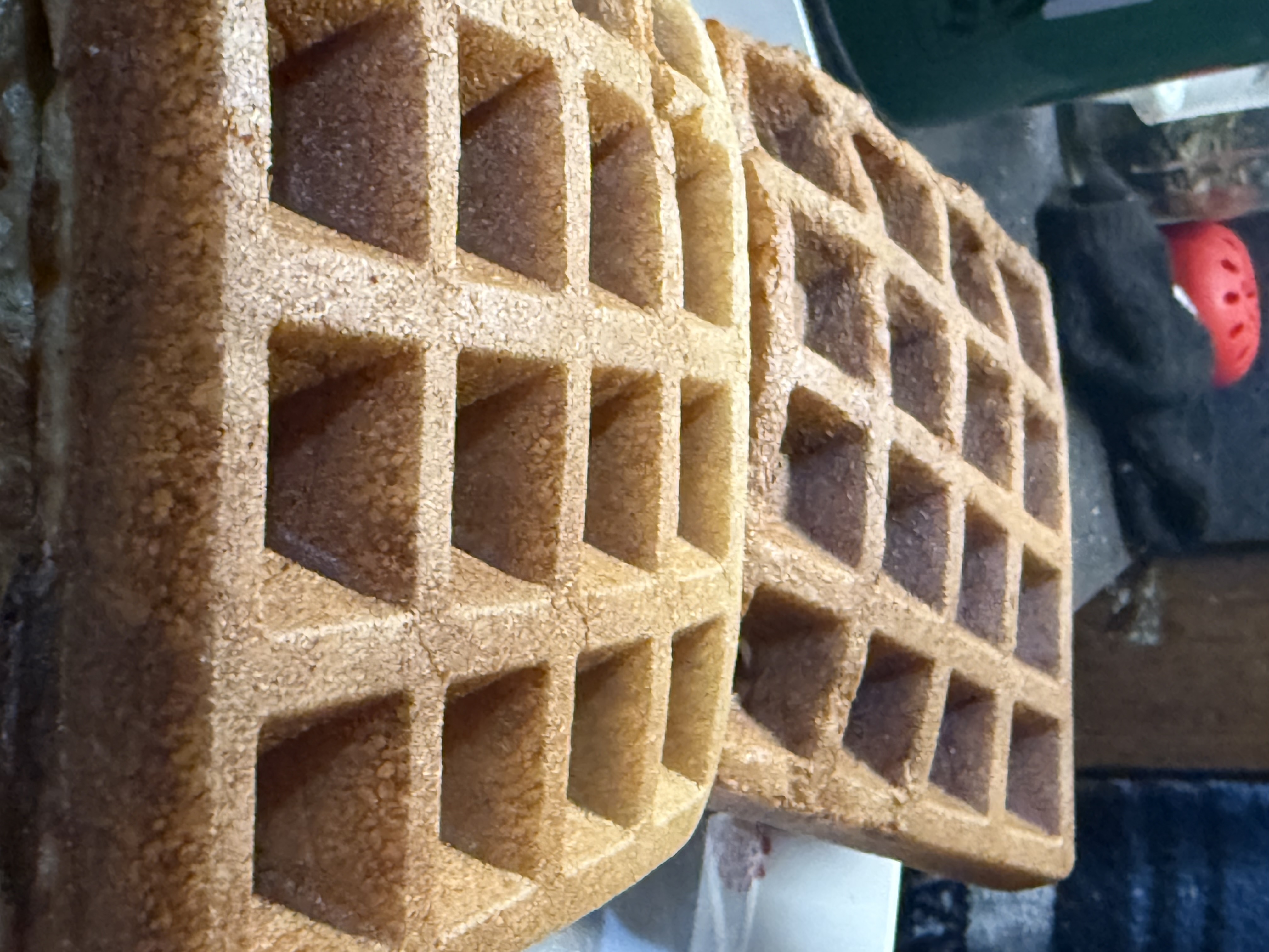 Sourdough Waffles from Bread Dough