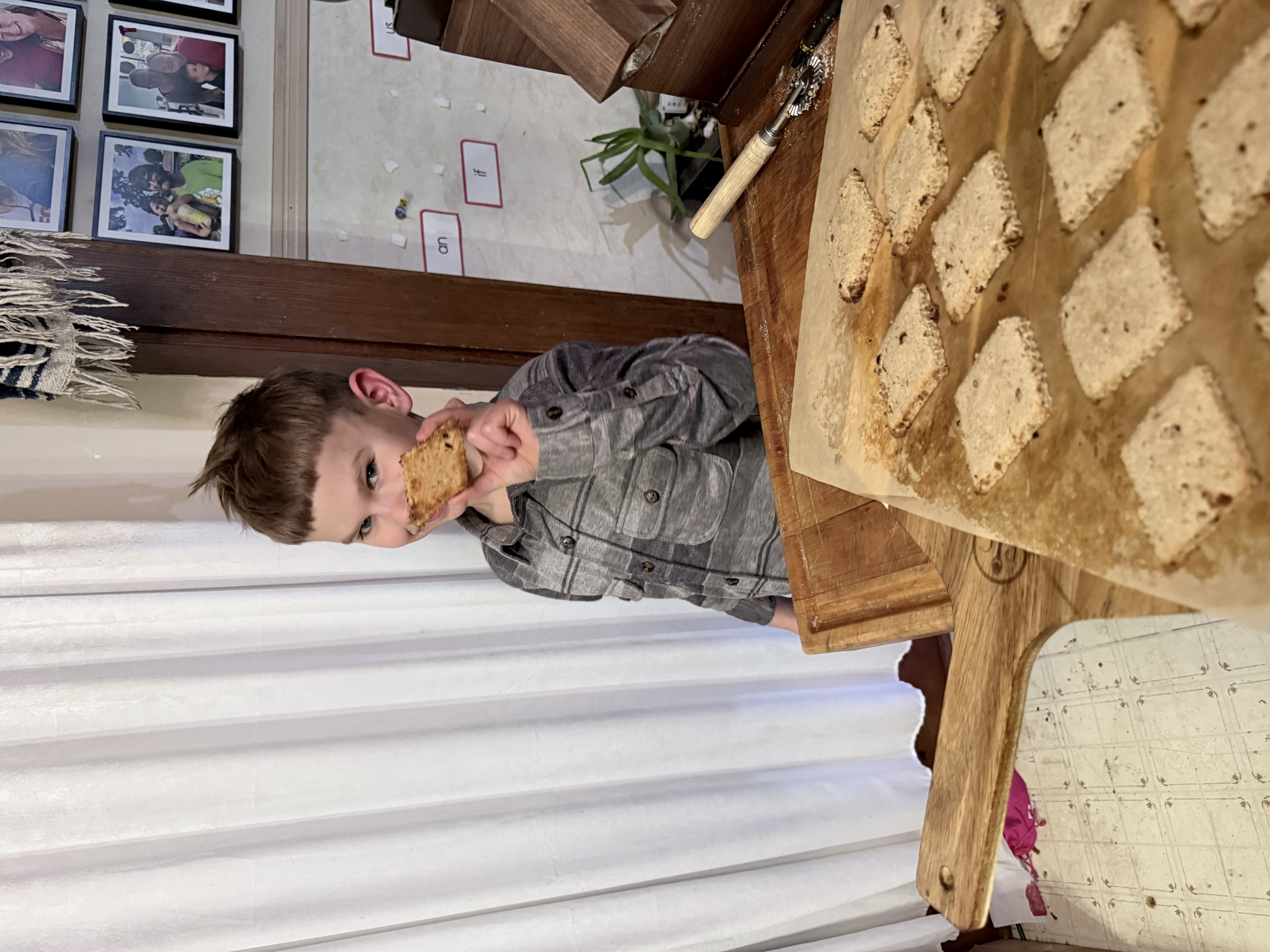 WFPB Sourdough Shortbread Cookies