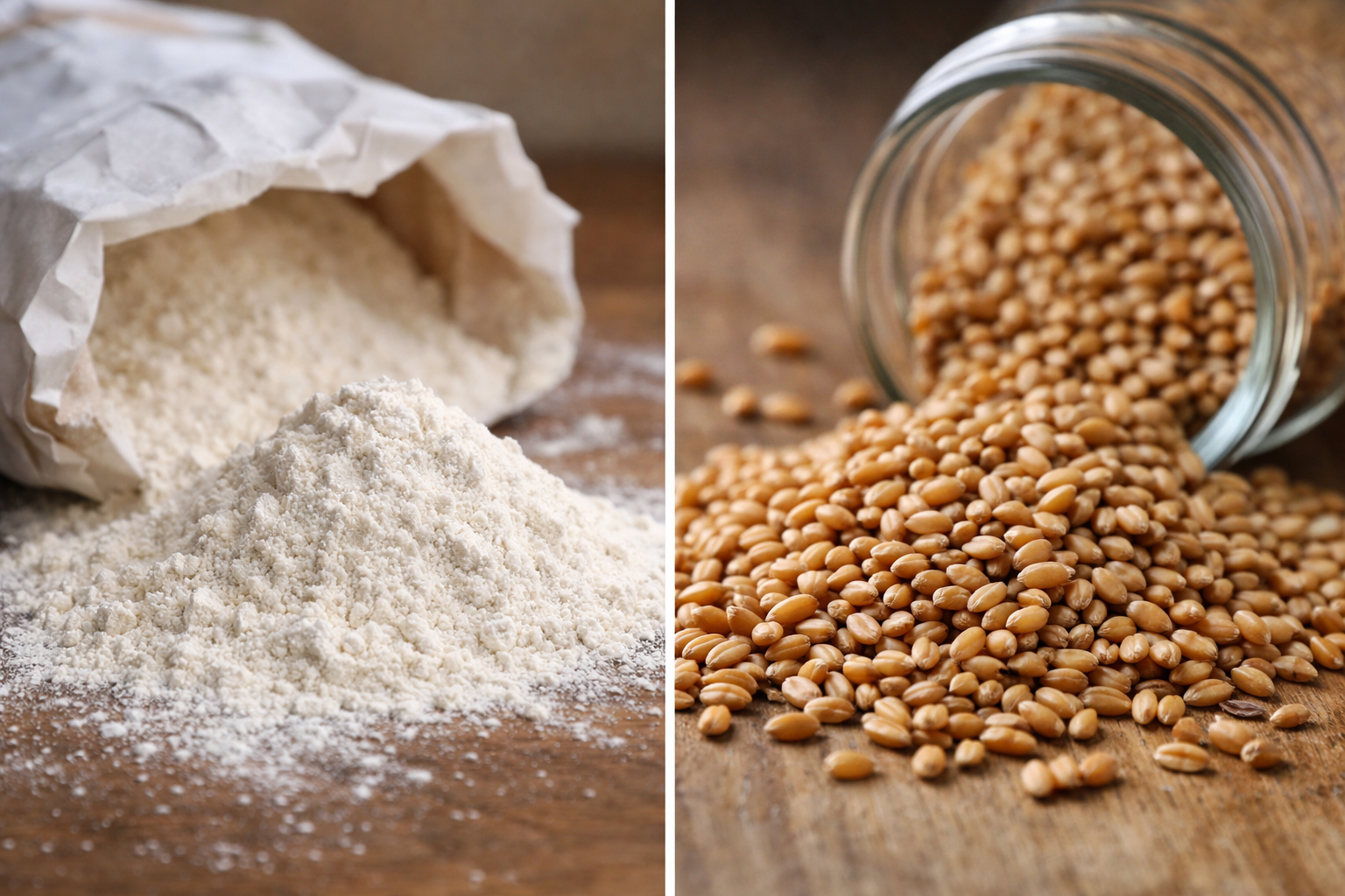 Fresh Milled Flour vs Store-Bought Flour: What Actually Changes