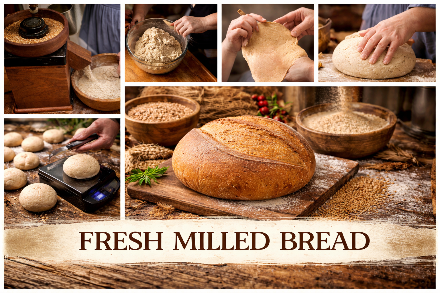 The Fresh Milled Bread Method