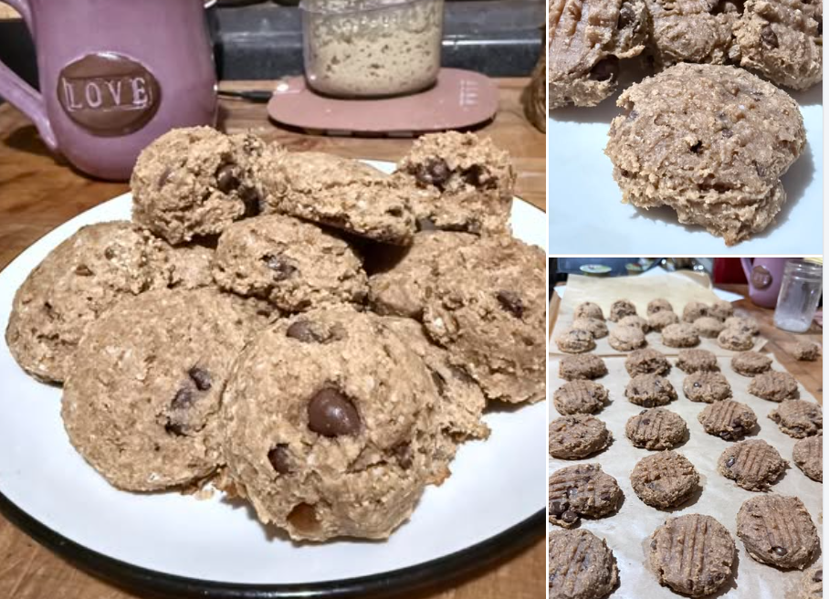 Whole Food Plant Based Drop Cookies