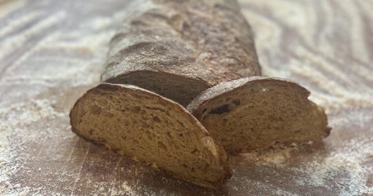 The Secret to Whole Wheat Italian Bread without Additives