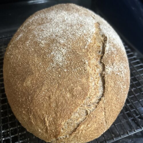 Italian Bread made with whisk attachment