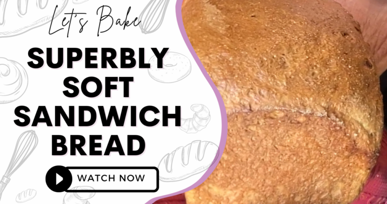 Soft and Tender Sandwich Bread Dough Made Easy