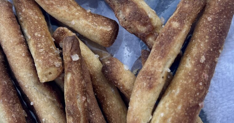 Crunchy Handmade Pretzel Sticks: Your Next Favorite Snack!