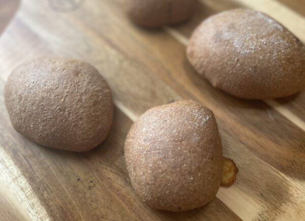 Fresh Milled Sourdough Ciabatta Rolls