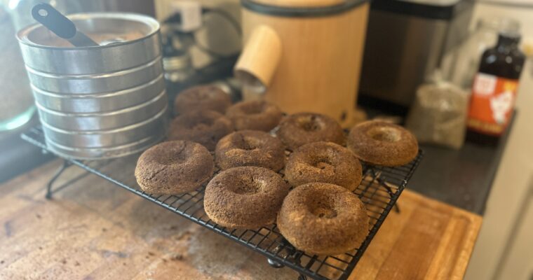 Naturally Sweet Apple Cider Donuts