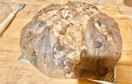 White Chocolate Cranberry Italian Bread