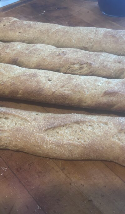 How to Make Baguettes with Freshly Milled Ancient Grains