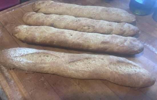 How to Make Baguettes with Freshly Milled Ancient Grains