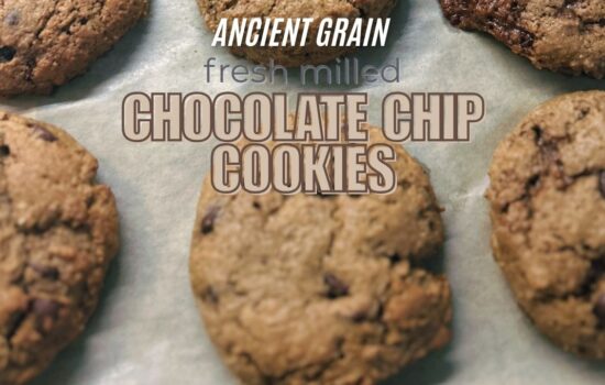 Einkhorn & Spelt Chocolate Chip Cookies