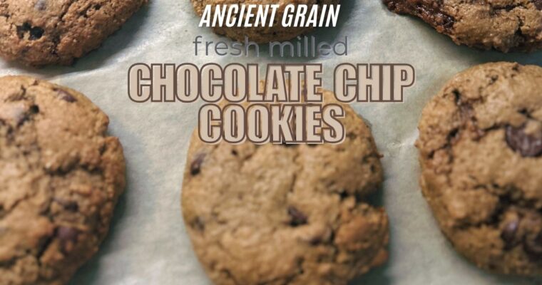 Einkhorn & Spelt Chocolate Chip Cookies