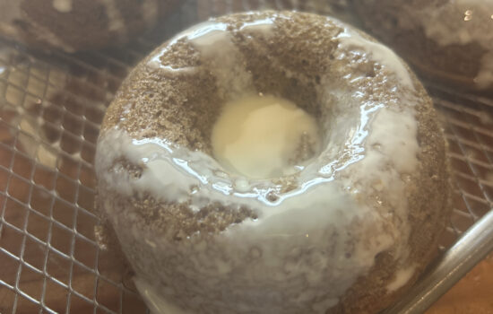 Coconut Pumpkin Cake Donuts