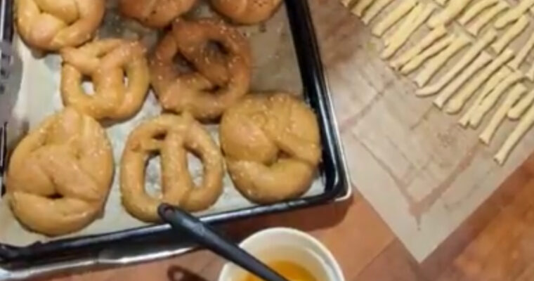 Sourdough Soft Pretzels, Pretzel Buns & Pretzel Sticks