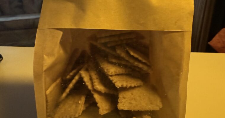True Sourdough Crackers